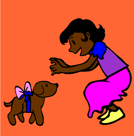 Special Gift Coloring Page