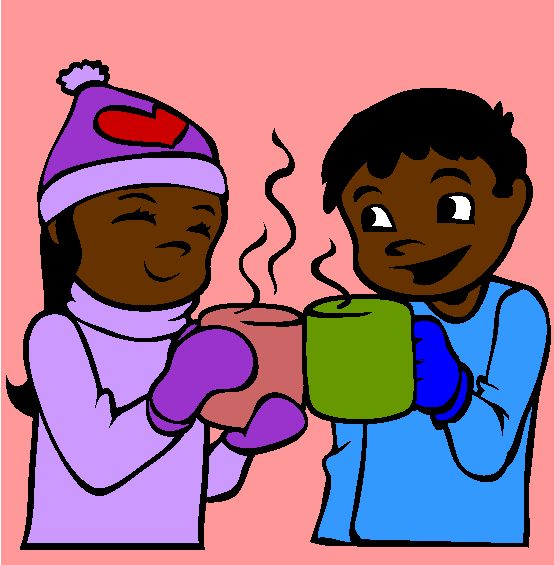 Hot Chocolate Coloring Page