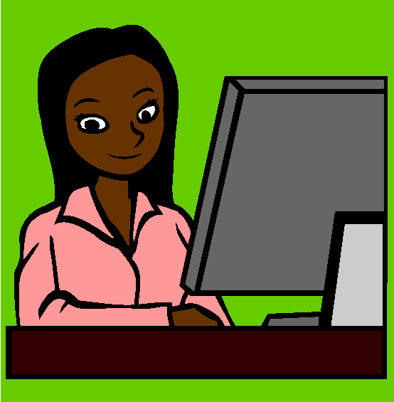 Secretary Coloring Page