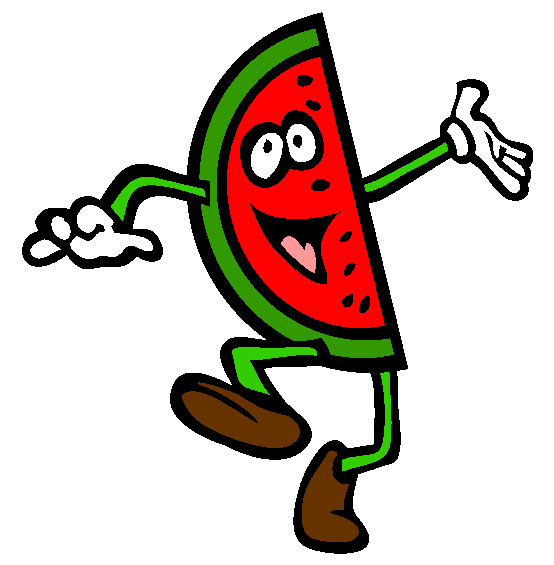 Watermelon Coloring Page