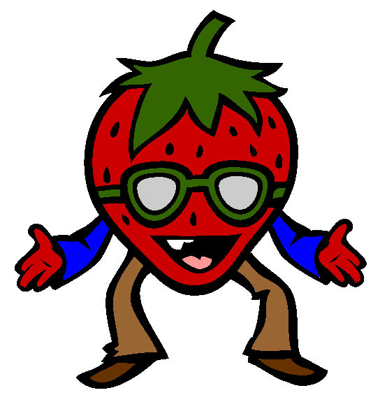 Strawberry Coloring Page