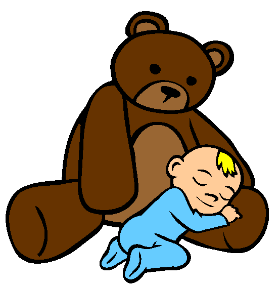 First Teddy Bear Coloring Page