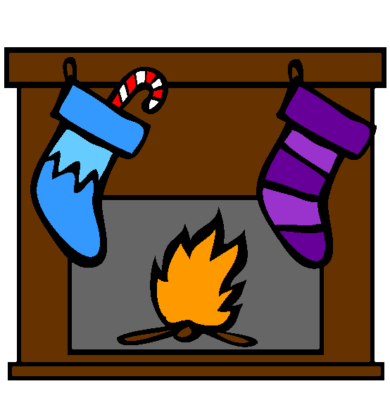 Christmas Stockings Online Coloring Page