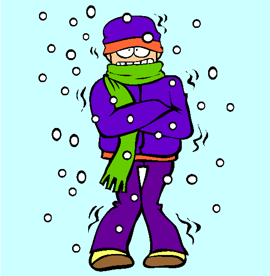 Freezing Coloring Page