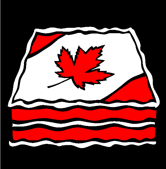 Canada Day Cake Coloring Page