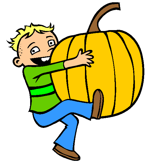 Giant Pumpkin Coloring Page