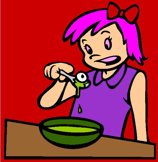 Eyeball Soup Coloring Page