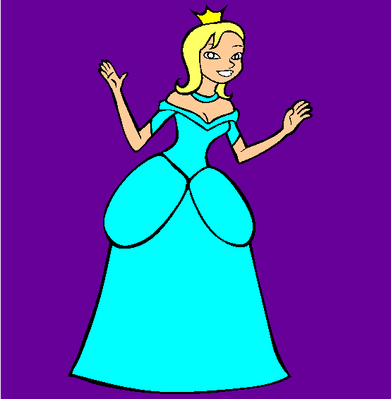 Princess Online Coloring Page