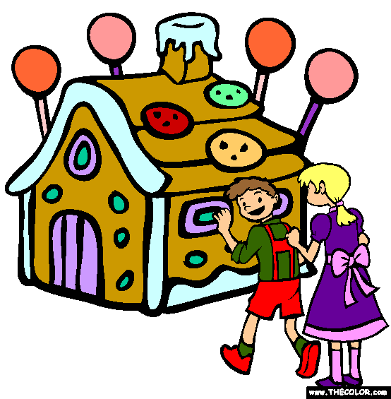 Hansel And Gretel Coloring Page