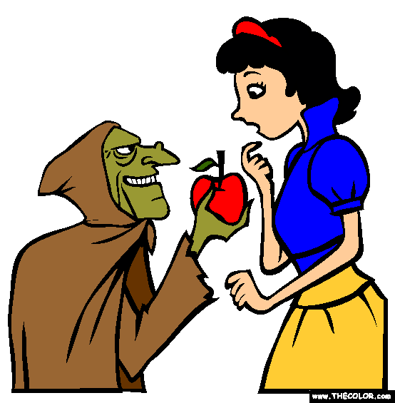 Snow White Coloring Page