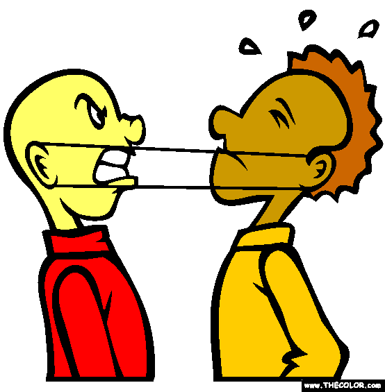 Ear Pull Coloring Page