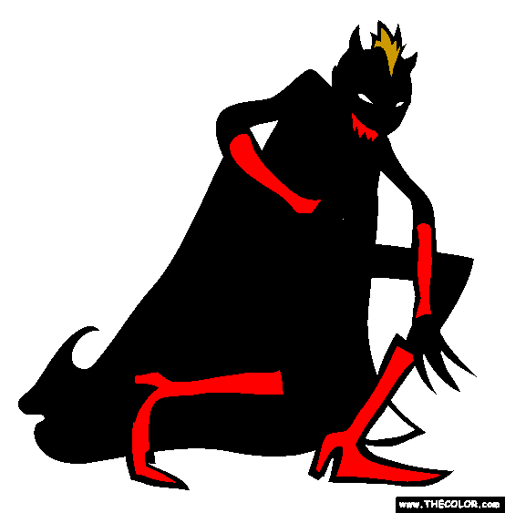 Spring Heeled Jack Coloring Page