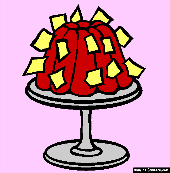 Jelly Nachos Coloring Page