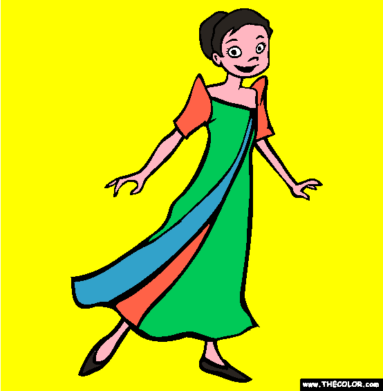 Philippines Coloring Page