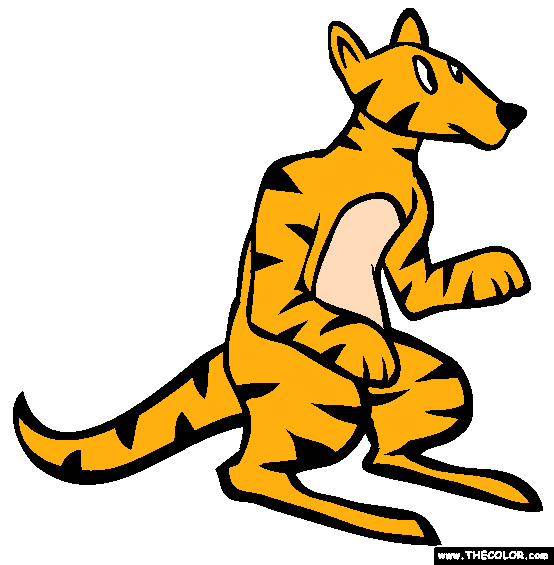 Tigeroo Coloring Page