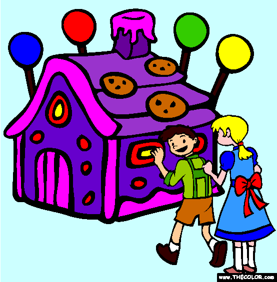 Hansel And Gretel Coloring Page