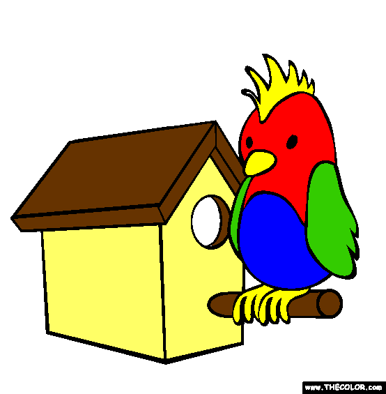 Bird Coloring Page