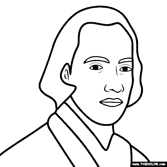 Aaron Burr Coloring Page