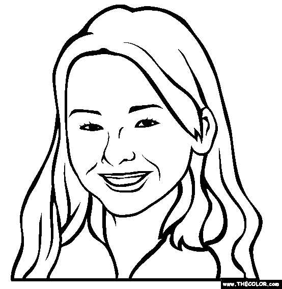 Abigail Breslin Coloring Page