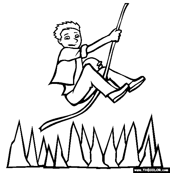Adventure Coloring Page