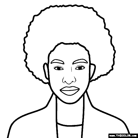 25+ Amanda Gorman Coloring Page - AdebaKatarina