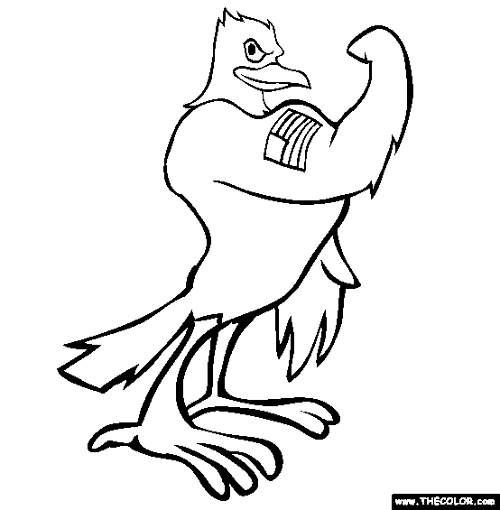 American Eagle Coloring Page
