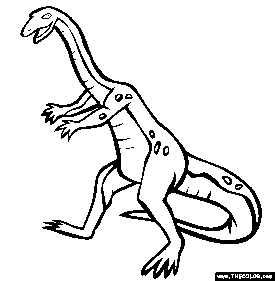 Ammosaurus Coloring Page