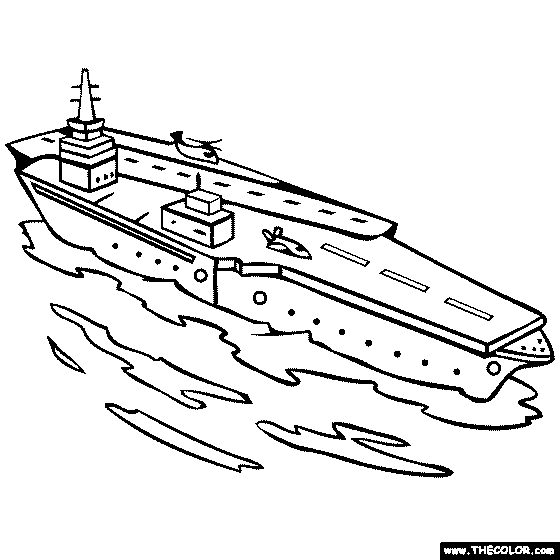 Boats and Ships coloring pages » Free & Printable » Boat coloring