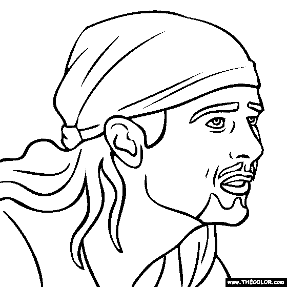 Andre Agassi Coloring Page