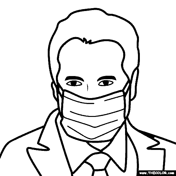 Andrew Cuomo Coloring Page