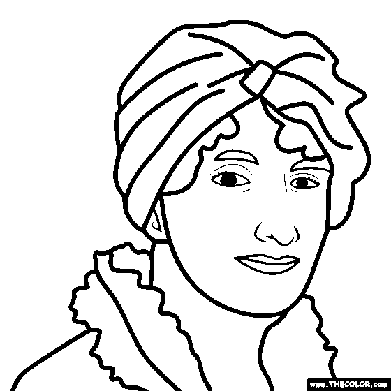 Ann Gerry Coloring Page