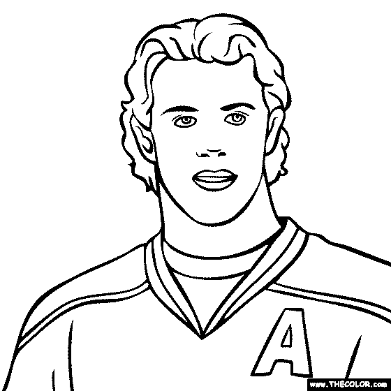 Anze Kopitar Coloring Page