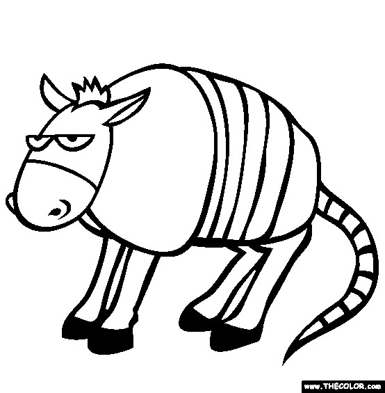 Armadonkey Coloring Page