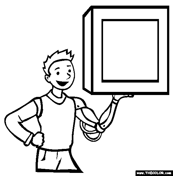 Artificial Limb Coloring Page