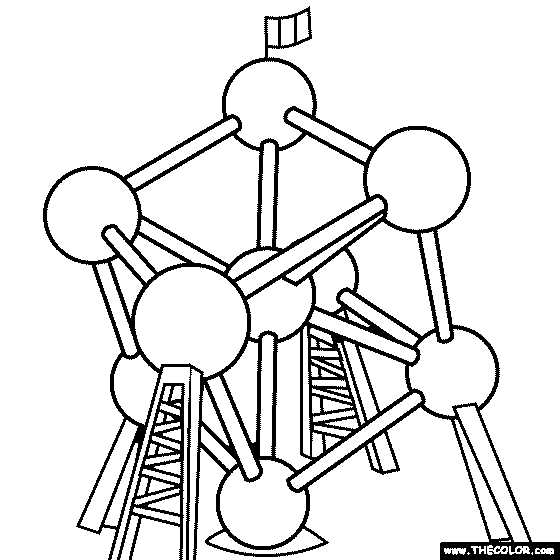 Atomium Building Brussels World