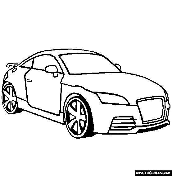 41 Car Coloring Pages Audi Download Free Images