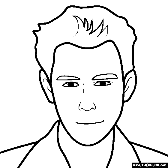 Austin Butler Coloring Page