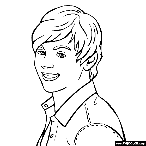 Austin Moon Coloring Page