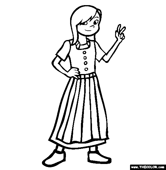 Austria Coloring Page