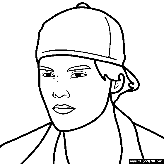 Avicii Coloring Page