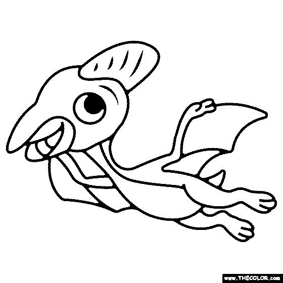 Dino Coloring Page