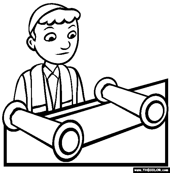 Bar Mitzvah Coloring Page