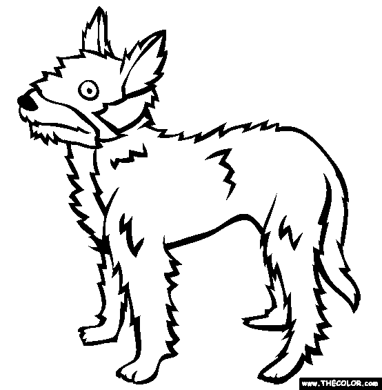 Belgian Shepherd Dog Coloring Page