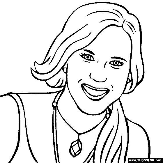 Bethany Hamilton Coloring Page