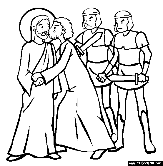 jesus in the garden of gethsemane coloring pages