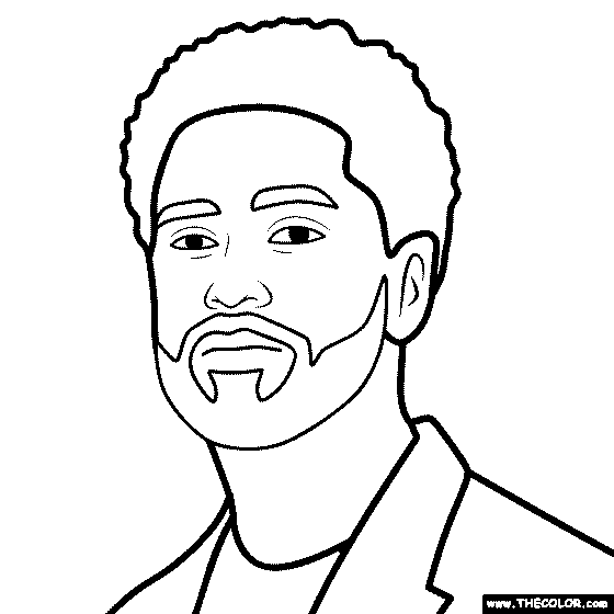 Big Sean Coloring Page