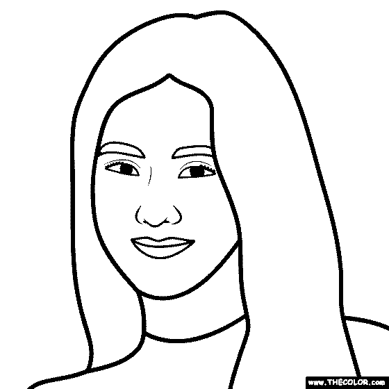 BlackPink Jisoo Coloring Page