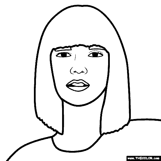 BlackPink Lisa Coloring Page