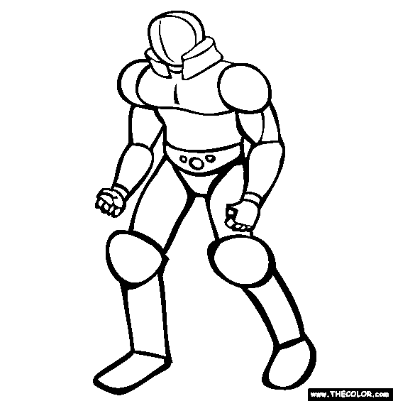 Blank Face Coloring Page