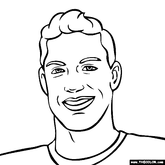 Bobby Hull Coloring Page